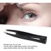 Verdant Touch Mini Slant Tweezer 2 in 1 Multifunctional Eyebrow Tweezer with Comb Slant Tip Mini Grooming Tool for Eyebrows Facial Hair Eyelashes Black - Buy Online on SooperMarket.com