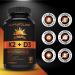 Vitamin K2 + D3 Highest Potency 120MCG/1000 IU - 120 Capsules - Helps Maintain Bone & Teeth Health - Formulated With MK-7 For Best Results - Immune System Support - Made In Canada 120 count (Pack of 1) - Buy Online on SooperMarket.com