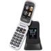 Olympia Janus flip phone senior mobile phone with large buttons cell phone 2.4-inch color display black without contract
