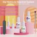 Modelones 20 Colors Dip Powder Nail Kit Nude Pink Acrylic Dipping System for French Nail Art | DIY Salon Manicure Set with Top/Base Coat Activator | 2022 Christmas Gift - Buy Online on SooperMarket.com