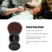 Soft Nylon Hair Shaving Brush for Men - Black Handle Beard Cleaning Brush - Buy Online on SooperMarket.com