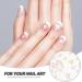 FOMIYES 4 Sheets Nail Decor Nails Gems Rhinestones for Nails Rhinestone for Nails Charms for Nails Manicure Gems Manicure Supplies Eye Patch Eyebrow Paste Nail Supplies Suite Miss Tears - Buy Online on SooperMarket.com