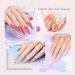 Pink Nude Glitter Poly Gel Nail Kit with Lamp - Easy Quick Builder Gel with Rhinestone & Dual Forms - Complete Poly Nail Gel Kit in Nude Pink Colors - Buy Online on SooperMarket.com