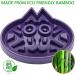 Veterinarian-Designed Large Purple Cat Puzzle Feeder Bowl for Enrichment and Activity - Buy Online on SooperMarket.com