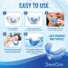 Mouth Guard For Sleep Snoring Solution - Snoring Mouthpiece For Quiet Sleep - Reusable Mouth Guard For Stop Snoring - Help Men/Women for Their Sleep Breathe Better - V Flow Design - 1mm - 4mm - Buy Online on SooperMarket.com