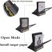 Portable Airsoft Aim Target with Catcher Net - Shooting Training Device, Stand & Paper Target for BB Bullets Recycling - Durable & Portable Black Net Trap - Buy Online on SooperMarket.com