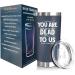 NewEleven Coworker Leaving Gifts Tumbler - Dead to us navy - 20 Oz. - Buy Online on SooperMarket.com