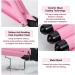 Coidak 3 Barrel Curling Iron Adjustable 25mm Waver for Long/Short Hair - Pink - Buy Online on SooperMarket.com