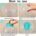 Hamster Exercise Ball 5.7 Inch Hamster Jogging Ball Pet Clear Exercise Wheel Running Ball 2-Pack Hamster Activity Ball for Mice Rat - Buy Online on SooperMarket.com