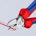 Knipex Diagonal Cutter black atramentized with multi-component grips 160 mm (self-service card/blister) 70 02 160 SB Multi-component Grips Blue/Red 160 mm atramentized on self-service card - Buy Online on SooperMarket.com