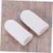 Gel Toe Protector Sleeve - Foot Care Blisters Splitter Cover Caps - White Thumb Protector Pair - Buy Online on SooperMarket.com