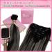 Buy Youngsee 50cm Clip-in Real Hair Extensions - Gray & Black | 120g 7PCs Smooth High-Quality - Buy Online on SooperMarket.com