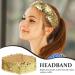 Lurrose Green Sequin Headband for Women & Girls - 1pc Gold Size 1 - Stylish Hair Accessory for Any Occasion - Buy Online on SooperMarket.com