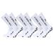 Taruor football socks for children and men unisex lunch stockings with anti-slip handles and compression stretch for sporty outdoor activities and running 3 pairs of size 39-46