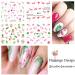 Flamingo Nail Art Stickers Decals - Summer Nail Decorations Kit with Tropical Palm, Cactus, and Pineapple Designs - 12 Sheets - Buy Online on SooperMarket.com