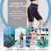 GoldFin Women Neoprene 2mm Wetsuit Shorts - Blue Stripe, 3X-Large | Ideal for Water Aerobics, Surfing, Diving, Swimming, Boating - Buy Online on SooperMarket.com