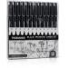 Set of 12 Fine Point Micro Pens for Art Sketching Waterproof Pigment Ink Pens for Manga, Anime, and Scrapbooking - TWOHANDS 20413 - Buy Online on SooperMarket.com