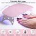 Gel Nail Polish Set with Lamp Starter Kit 3 Colors Pink Nude Gel Nail Polish Set Gel Nail Extension Kit No Wipe Base & Top Coat Gel Nail Kit Gift for Beginner DIY at Home - Buy Online on SooperMarket.com