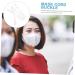 Gatuida Stand Hook Mask Strap Extender - 10 Pcs Silicone Ear Saver Buckles for Comfortable Face Mask Wear - White - Buy Online on SooperMarket.com