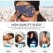 Haskirky Light Blocking Eye Mask for Adults - Breathable, Adjustable, Ideal for Travel, Yoga, and Meditation - Office Deep Sleep Goodies - Buy Online on SooperMarket.com