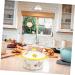 Alipis 1pc Ceramic Steamed Egg Bowl Food Serving Bowl Noodle Ceramic Baking Bowl Kitchen Bowl Child Dessert 13.8x10.3cm Assorted Color-1 - Buy Online on SooperMarket.com