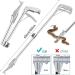 GMStahlei 60" and 47" Snake Tongs Professional All-Aluminum Alloy Snake Tong Reptile Grabber Rattle Snake Catcher Wide Jaw Handling Tool with Lock Snake Bag is Also Included (60") 60 Inches - Buy Online on SooperMarket.com