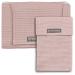Mimuselina 2 Pack: Baby diaper pad on the way + diaper bag for on the go - foldable diaper pad and water -repellent with diaper pocket - portable diaper pad dirt -repellent pack waffle pink