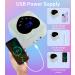 Buy HUGMAPLE Cordless UV Nail Lamp - 72W Rechargeable Diamond LED Dryer for Gel Nails | Fast Curing & Touch Control & Auto Sensor | Ideal for Salon & Home - Buy Online on SooperMarket.com