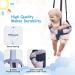 IECOPOWER Doorway Jumper - Durable Baby Bouncer & Swing with Steel Spring - Adjustable Seat Bag - Easy Installation - Ages 6 Months + (Red) - Buy Online on SooperMarket.com