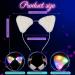 Juexica Light up Furry Kitty Headband - 4 Pack LED Cat Ears for Women/Girls - Cute Christmas Glow Party Hair Accessories - Buy Online on SooperMarket.com