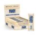 P ndy Protein Bar Creamy Milk creamy protein bar with milk and chocolate taste 12 g protein 131 calories 18 protein bars x 35 g milk and chocolate taste 18 pieces