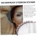 Baluue 9 Sheets Makeup Cosmetics Eyebrow Tattoos for Women Brow Makeup Grooming Shaping Authentic 21.50X14.50X0.10CM Black - Buy Online on SooperMarket.com