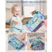 Dcsioike Baby Toys for 0-9 Months | Montessori Fabric Books with Mirror | Foldable Hanging Gifts for Newborn Girls - Buy Online on SooperMarket.com
