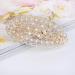 IPINK Pearl Flower Hair Clip Barrette - Elegant Women's Hairpin - Buy Online on SooperMarket.com