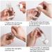 WUWEOT 40 Pack 3.4oz Clear Plastic Travel Bottles - Refillable Containers for Shampoo, Lotions, Creams - Screw Cover Cap - PET Storage Bottle Set - Buy Online on SooperMarket.com