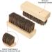 PATIKIL Horsehair Shoes Brush Square Handheld Polish Daubers for Leather Boots Cloth - Buy Online on SooperMarket.com