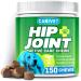 Dog Joint Care Supplements | 150 Chews | With Green Lipped Mussel Glucosamine & Chondroitin Hemp Oil MSM Hyaluronic Acid Manganese and Vitamins for dog joint care. Aids stiff joints. 1 Pot (150 Chews)