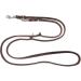 Premium Adjustable Dog Leash - Fat Leather for Small & Large Dogs - 2.80m x 12mm Dark Brown - Durable & Stylish - Buy Online on SooperMarket.com