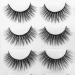 10 Pairs 3D Mink Lashes - Natural & Dramatic Volume Fake Eyelashes | Silk Handmade Extensions for Stunning Makeup - Buy Online on SooperMarket.com