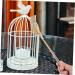 PRETYZOOM 1 Set Bird Cage Cleaning Brush Metal Cleaner Bird Brush Cleaning Bird Cage Accessories Bird Supplies 24X3X2CM As Shown - Buy Online on SooperMarket.com
