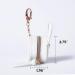 MOMINSIDE Pacifier Case Holder with Clip - Cute Rabbit Bag Charm - Holds 2 Pacifiers - White & Pink - Buy Online on SooperMarket.com