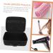 FOYTOKI 2 Pcs Hair Dryer Storage Bag Curl Blow Dryer Portable Hair Dryer Bag Barber Clipper Case Black Eva - Buy Online on SooperMarket.com