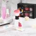 Roseflower Dipping Powder Nails Kit - 6 Colors Nude Dip Powder with Base & Top Coat - DIY Home Manicure - Fast International Shipping - Buy Online on SooperMarket.com