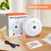 Anti Barking Device Auto Dog Deterrent Devices Stop Dog Barking Ultrasonic Dog Bark Control Anti Bark Device Dogs Stopper Safe Indoor Outdoor Dog Training Tool For Small Puppies Medium Large Dogs White#0102OPLD - Buy Online on SooperMarket.com