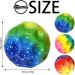 Astro Jump Ball - 3 Multicolored Galaxy Space Moon Balls | 7cm Spruinge Rubber for Kids | Fun Outdoor Stress Relief Toys - Buy Online on SooperMarket.com