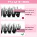 280 Pcs Individual Lashes Cluster Lashes 30D+40D C Curl 9-15Mix Lash Clusters DIY Lash Extension At Home Lashes That Look Like Eyelash Extensions (30D+40D-C 9-15mix) 9-15 mix 30+40-C-Large - Buy Online on SooperMarket.com
