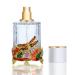 YU FENG 18ml Dragonfly Decorative Glass Spray Perfume Bottle Clear Empty Fine Mist Glass Travel Bottle Retro Refillable Atomizer Containers Decor N5