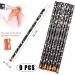 9PCS Wax Pencils for Diamond Painting Wax Pencil Wax Pencil for Rhinestones for Diamonds Applicator Nail Pencil Dotting Accessories for DIY Nail Tool Pencil Sharpener with Random Color - Buy Online on SooperMarket.com