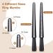11-Piece US UK Ring Mandrel Set with Sizer Gauge, Hammer, Adjuster & Polishing Tools - Black - Buy Online on SooperMarket.com