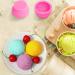 3-Piece Silicone Ice Cream Ball Mold Set for DIY Kitchen Baking | Ideal for Wedding Cake, Chocolate, Desserts, and Aromatherapy Plaster Mold - Buy Online on SooperMarket.com